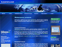 Tablet Screenshot of h2osavers.com